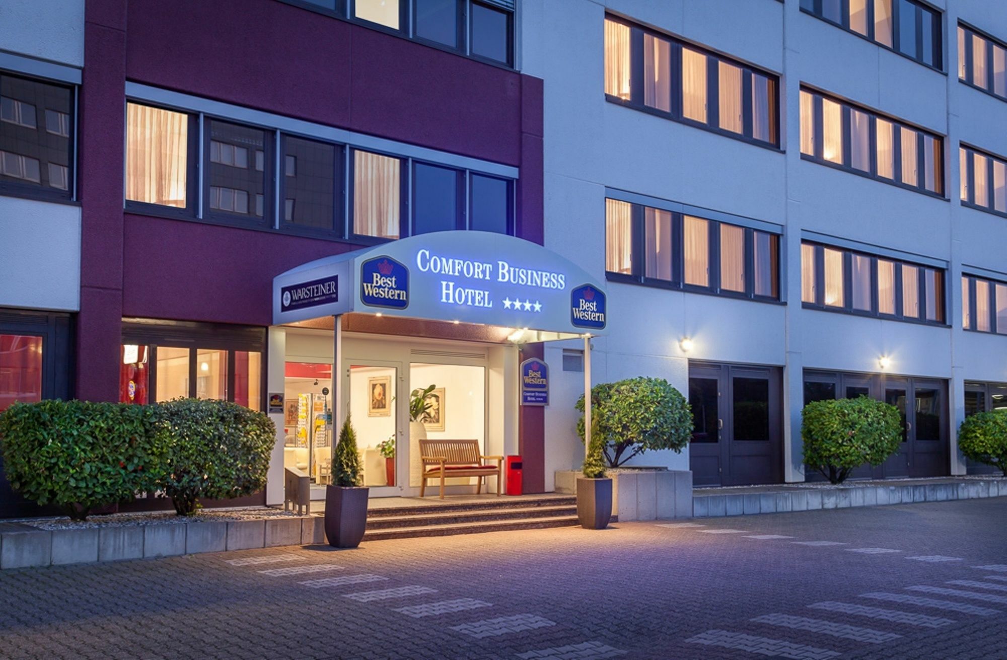 Best Western Comfort Business Hotel Dusseldorf-Neuss Exterior foto